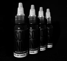 Load image into Gallery viewer, Solid Ink - Black Label Grey Wash Set 1oz (Set of 4 Bottles) 2