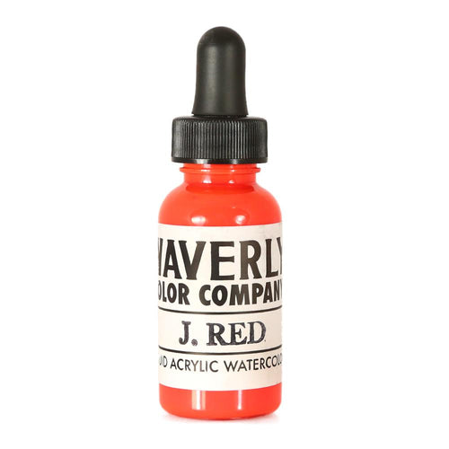 Waverly Liquid Acrylic Watercolor - Japanese Red 1