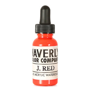 Waverly Liquid Acrylic Watercolor - Japanese Red 1
