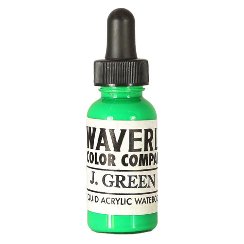 Waverly Liquid Acrylic Watercolor - Japanese Green 1