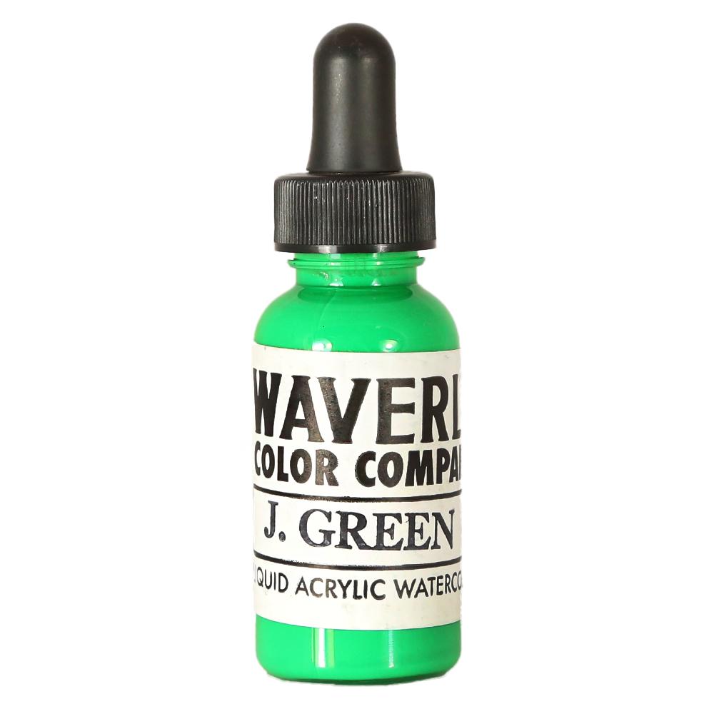 Waverly Liquid Acrylic Watercolor - Japanese Green 1