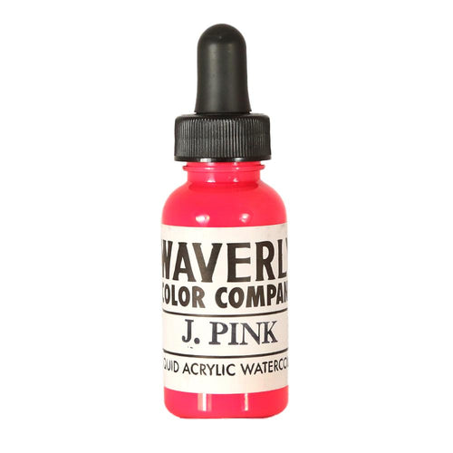 Waverly Liquid Acrylic Watercolor - Japanese Pink 1