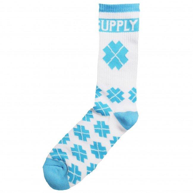 Lucky Supply Socks - Baby Blue