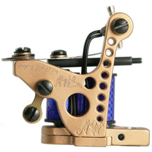 Load image into Gallery viewer, Mike Wilson - Shader Tattoo Machine - Gold Purple Dragon