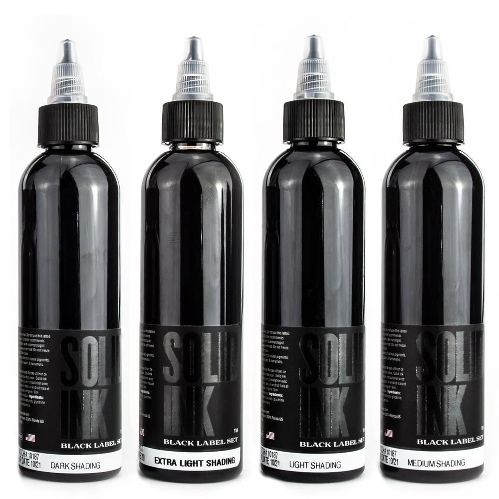 Black Label | Grey Wash - Solid Ink