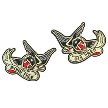 Load image into Gallery viewer, Steve Lanier - Born Free Die Free PVC Patches