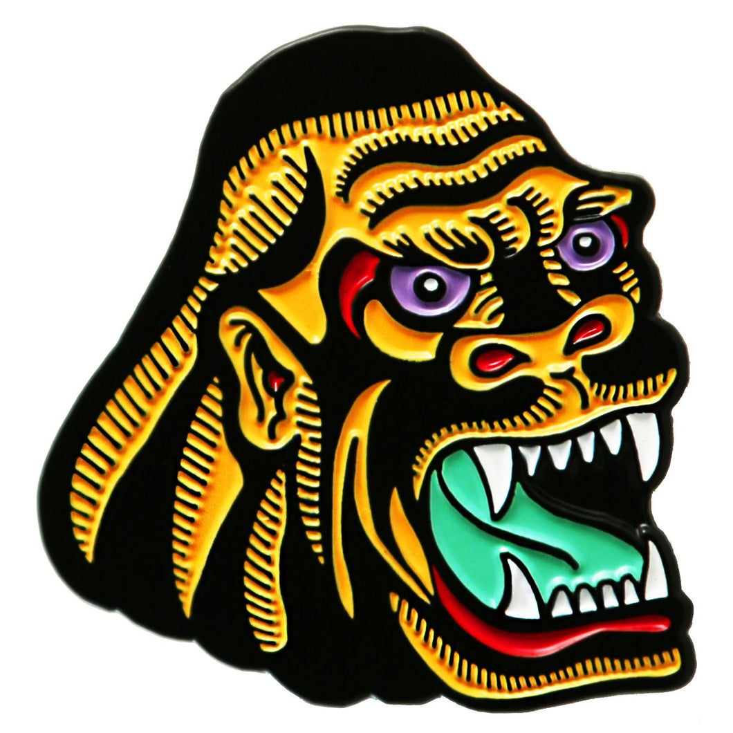 Yellow Gorilla Pin