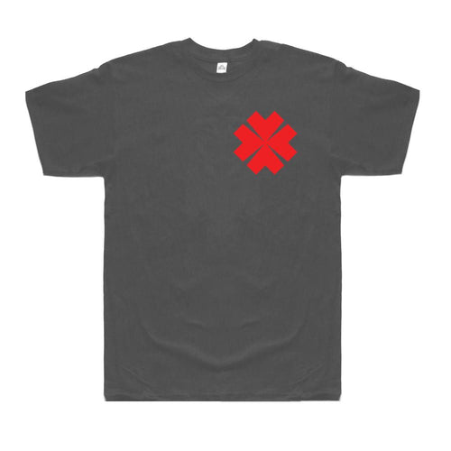 Lucky Supply New Logo T Shirt Gray Mens Clover Front - Large 1
