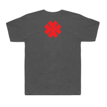 Load image into Gallery viewer, Lucky Supply New Logo T Shirt Gray Mens Clover Back - Small 2