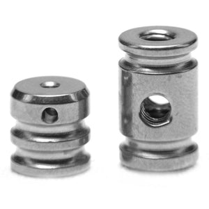 Nickel Plated Double grooved Binding Post - Rear 1