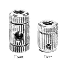 Load image into Gallery viewer, Nickel Ridged Binding Post - Front 1