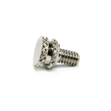 Load image into Gallery viewer, Double Wide Knurled Binding Post Screws - Nickel 1