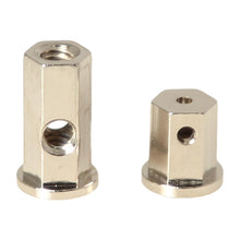 Load image into Gallery viewer, Stable Bottom Hex Binding Posts- Nickel Plated Front 3