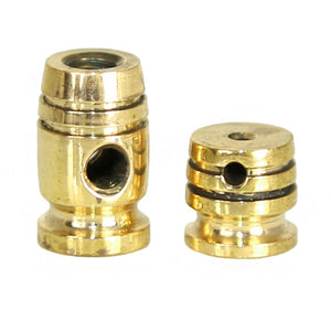 Round Binding Post - Brass Front 1