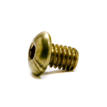 Load image into Gallery viewer, Brass Button Head Screw 8 32 - 1/4in 1