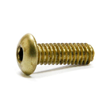 Load image into Gallery viewer, Brass Button Head Screw 8 32 - 3/8in 1