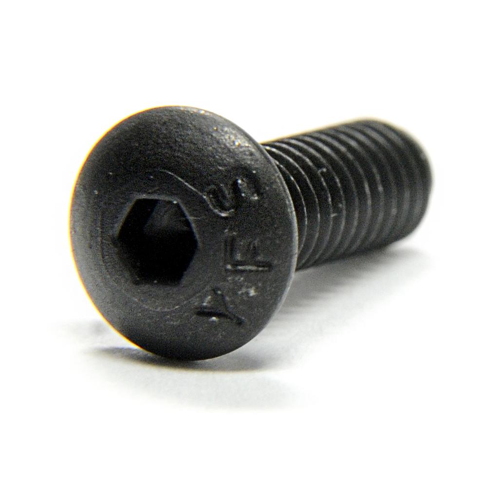 Black Steel Button Head Screw 8 32 - 3/8in 1