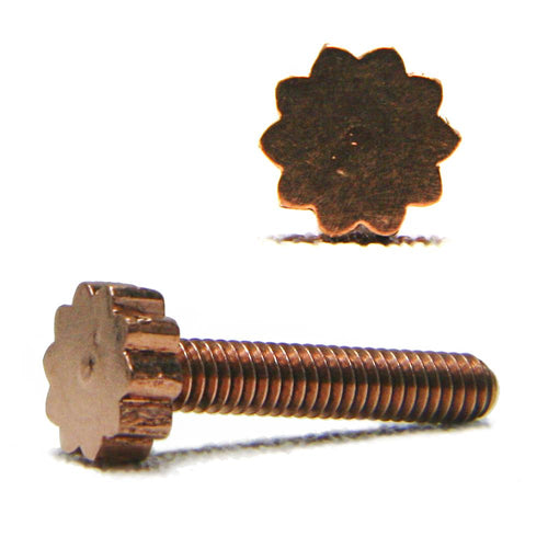 Sunburst Copper Contact Screw - 1