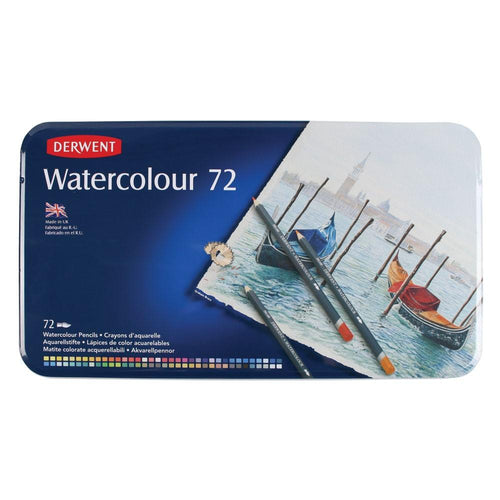 Derwent Inktense 72 Water Colour Pencils Tin 1