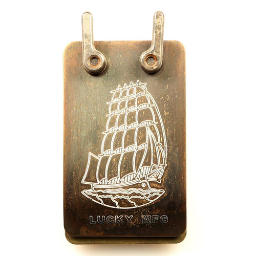 Engraved Ship Cordless Foot Switch 1