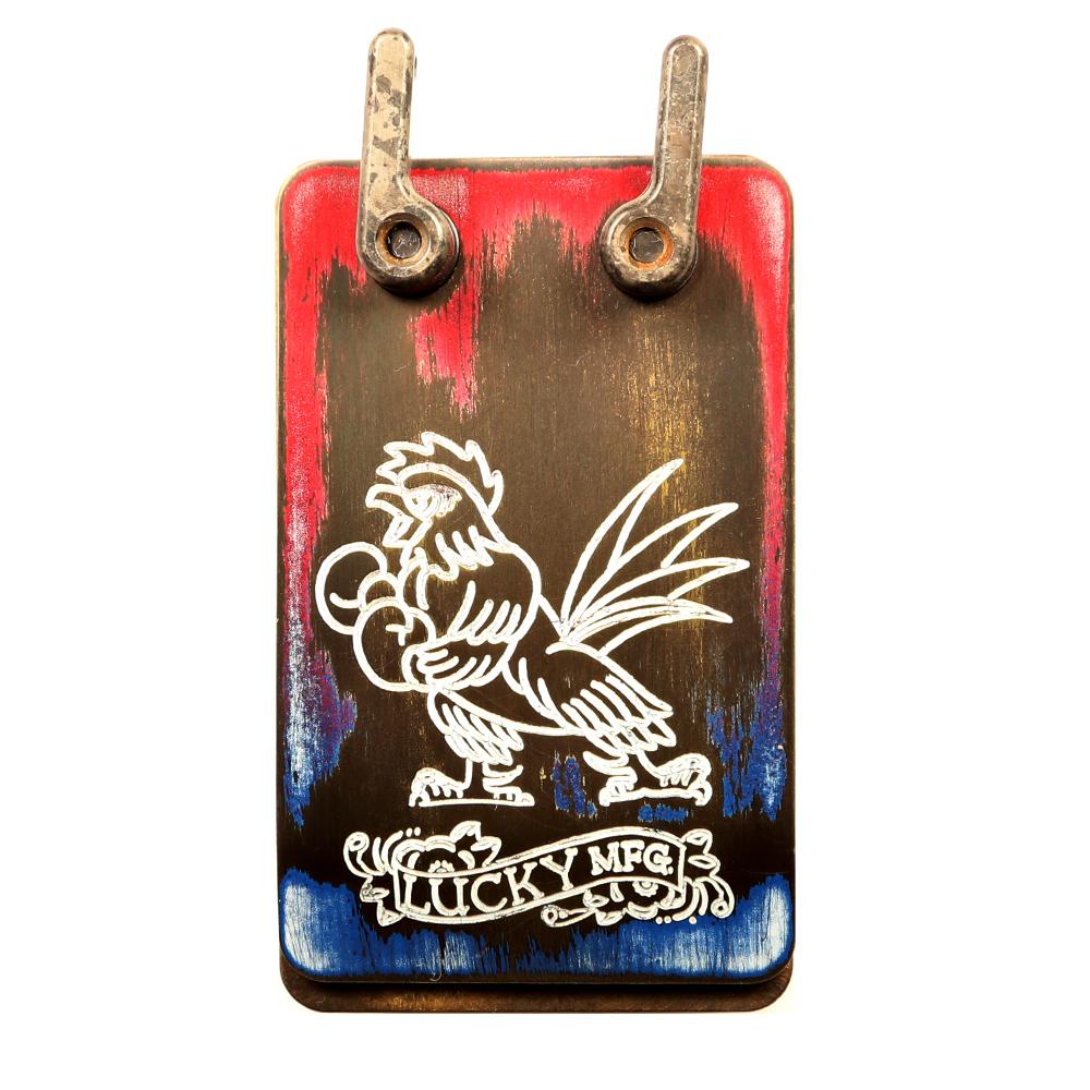 Engraved Fighting Cock Cordless Foot Switch 1