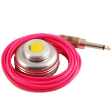 Load image into Gallery viewer, Spring Loaded Foot Switch with Acrylic Medallion - Stinger 5