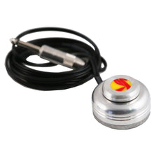 Load image into Gallery viewer, Spring Loaded Foot Switch with Acrylic Medallion- Sour Puss 2