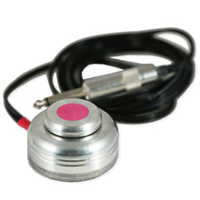 Load image into Gallery viewer, Spring Loaded Foot Switch with Acrylic Medallion - Pink 5
