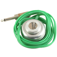 Load image into Gallery viewer, Spring Loaded Foot Switch with Acrylic Medallion- Tuxedo 2