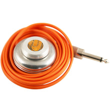 Load image into Gallery viewer, Spring Loaded Foot Switch with Acrylic Medallion - Golden Touch 2
