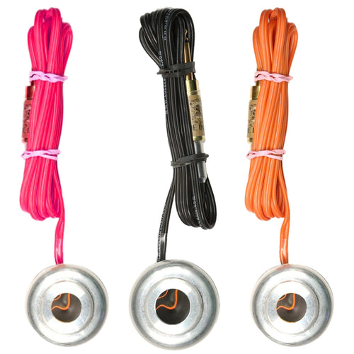 Spring Loaded Foot Switch with Acrylic Medallion - Hendrix 1