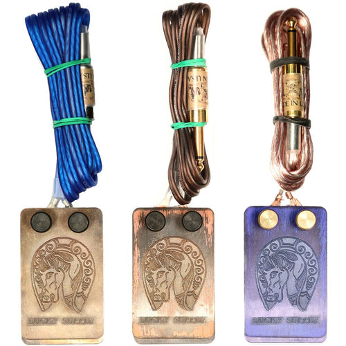 Engraved Horseshoe Foot Switch 1