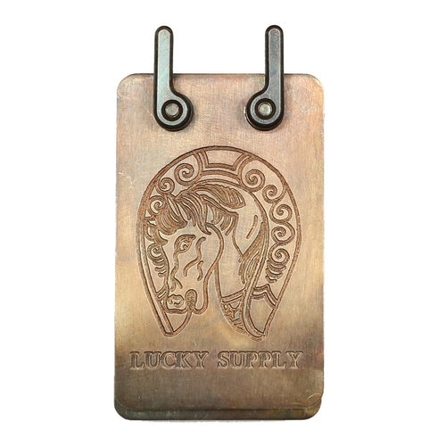 Engraved Horseshoe Cordless Foot Switch 1