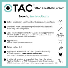 Load image into Gallery viewer, TAC Tattoo Anesthetic Numbing Cream - 1oz Jar 4