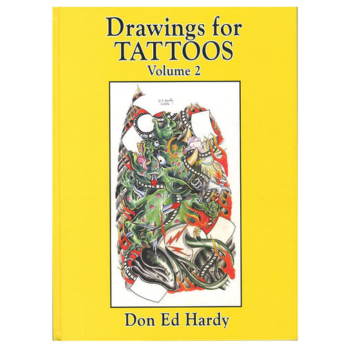 Drawings For Tattoos Book By Don Ed Hardy Vol 2 1