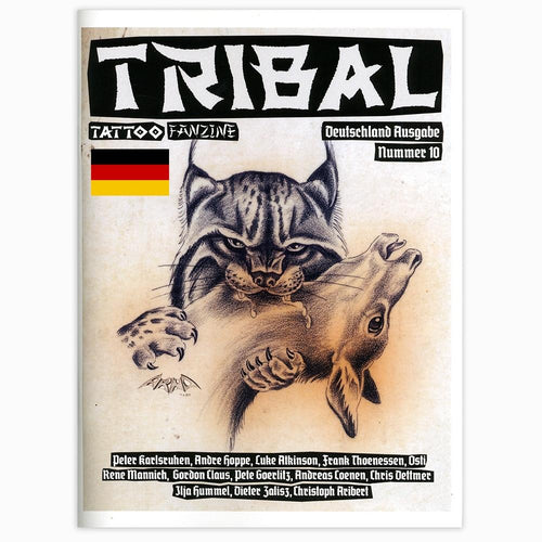 Tribal Tattoo Fanzine - Issue 10 - DE Cover 1