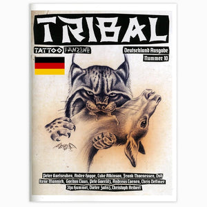 Tribal Tattoo Fanzine - Issue 10 - DE Cover 1