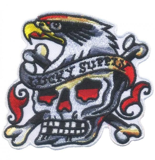 Lucky Supply Chad Koeplinger Eagle Skull Patch