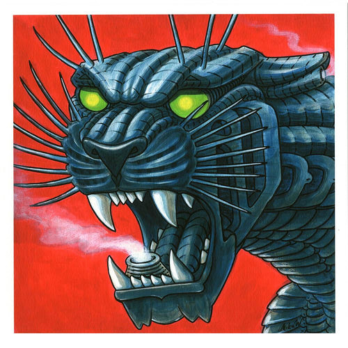 Limited Edition Mike Wilson Iron Panther Print 1