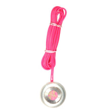 Load image into Gallery viewer, Spring Loaded Foot Switch with Acrylic Medallion - Pink Frost 2
