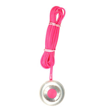 Load image into Gallery viewer, Spring Loaded Foot Switch with Acrylic Medallion - Pink 4