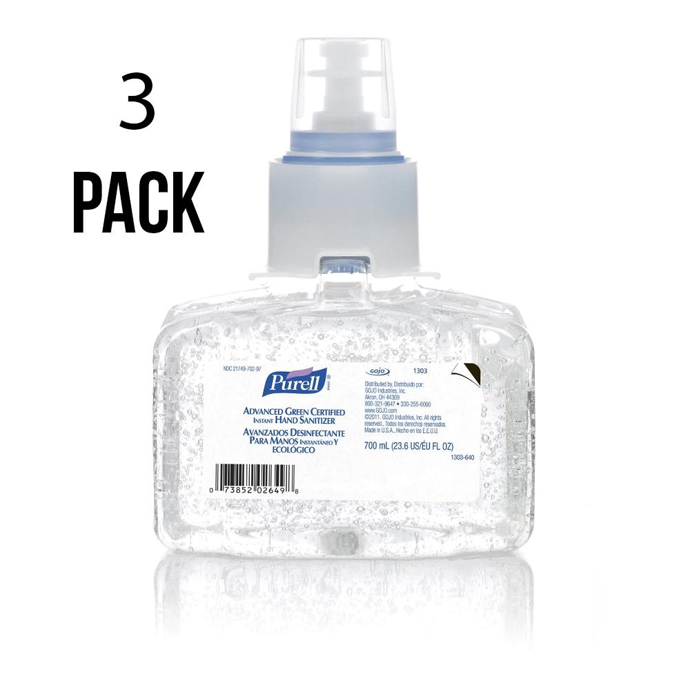 Purell Hand Sanitizer Dispenser Refill 3 Pack 1