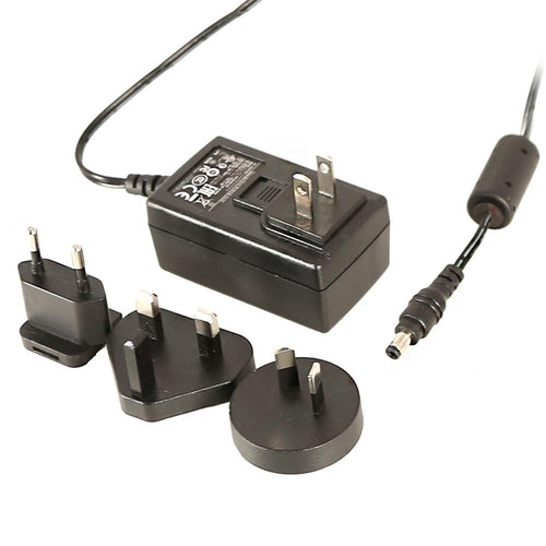 Replacement AC/DC Power Transformer 100-240V Input / 15V Output 2A 30W w/ Universal Plugs 1