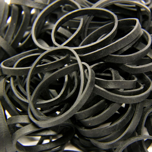 Thick Rubber Bands - Black Thick 2