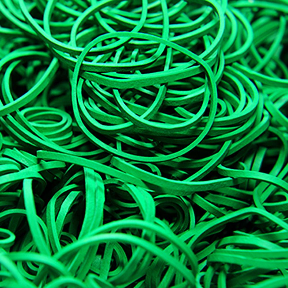 Rubber Bands - Emerald Green 1