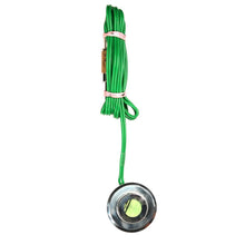 Load image into Gallery viewer, Spring Loaded Foot Switch with Acrylic Medallion - Green Machine 8