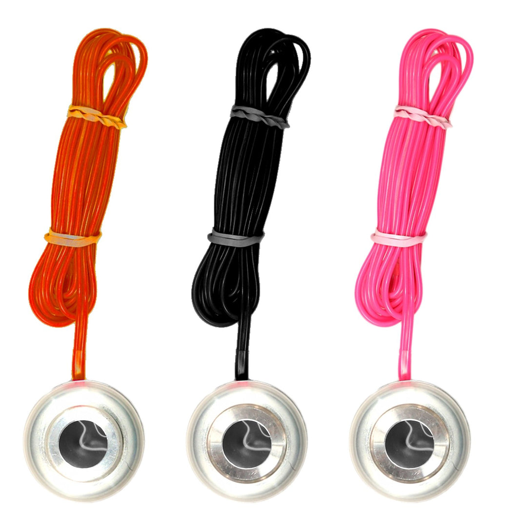 Spring Loaded Foot Switch with Acrylic Medallion - Thunder Struck 1