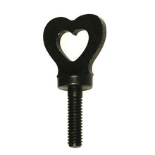 Load image into Gallery viewer, Heart Tube Vice Screw- Blackened 1