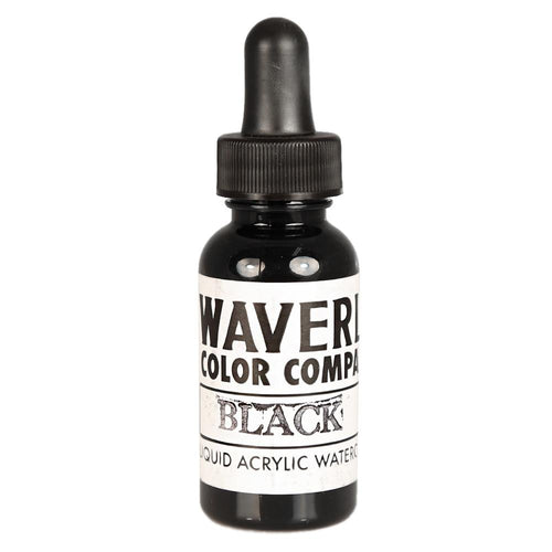 Waverly Liquid Acrylic Watercolor - Black 1