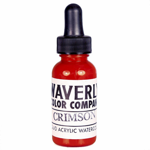 Waverly Liquid Acrylic Watercolor - Crimson 1